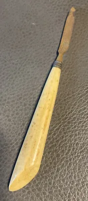$12.50 • Buy Old Vintage Miniature Carving Knife With Bone Handle
