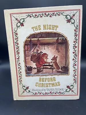 Vintage Rare The Night Before Christmas Clement Moore Tasha Tudor 1979 4rd Print • $47.96