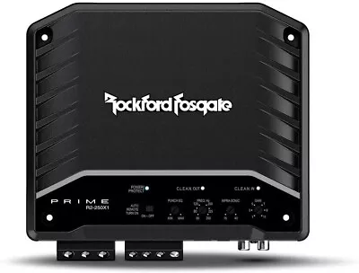 Rockford Fosgate Prime 500 Watt Subwoofer Mono Amplifier Class D RX250/1 • £199.99