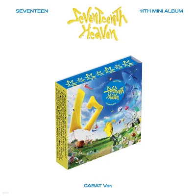 $22.50 • Buy SEVENTEEN 11th Mini Album [SEVENTEENTH HEAVEN] CARAT Ver CD+Binder+Lyrics+P.Card