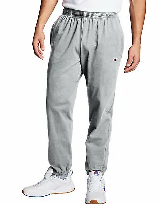 $22.50 • Buy Champion Authentic Men's Athletic Pants Closed Bottom Jersey Sweatpants Workout