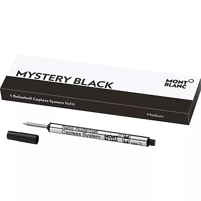 Montblanc Rollerball Capless System Refill (M) Mystery Black 113777 – Pen Ref... • $15.05