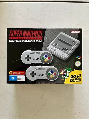 Nintendo SNES Classic Mini Super Nintendo Entertainment System Console New AU • $209