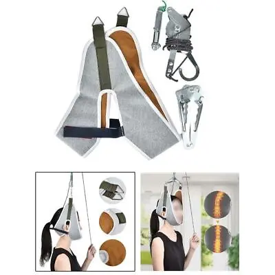 Over Door Harness  Physical   Massager Adjustable Back Stretcher • £19.80