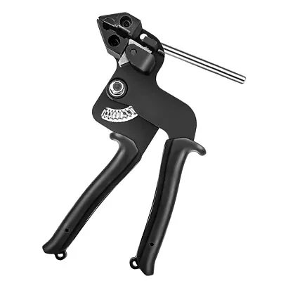 Stainless Steel Metal Cable Tie Fasten Gun Pliers Crimper Tensioner Cutter Tools • £20.89