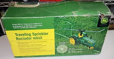 Vintage John Deere Diesel Water Lawn Sprinkler Tractor Die-cast Iron 4010 W/ Box • $29.95