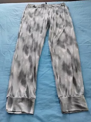 Vince Camuto Women's Jogger Casual Pants Green/Gray Elastic Waist Size Medium M • $5.99