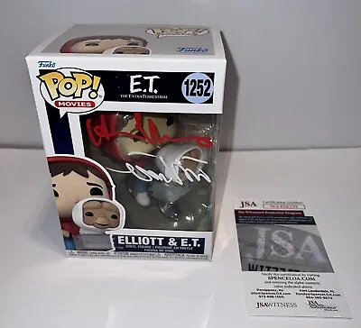 Henry Thomas & Matthew De Meritt Hand Signed E.t. Funko Pop With Jsa Coa • $224.99