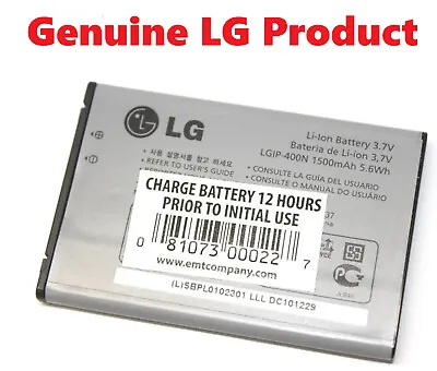 LG Optimus C Replacement Battery - LG LGIP-400N 3.7V 1500mAh • $16.14