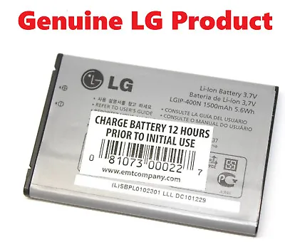 LG P500 Replacement Battery - LG LGIP-400N 3.7V 1500mAh • $16.14