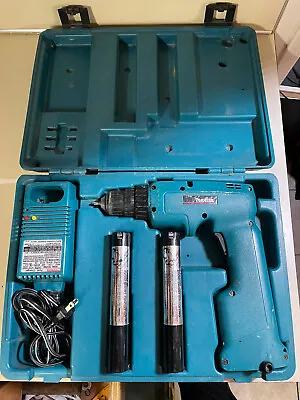 Makita 6011D Cordless Drill Driver DC1290A Charger 12V 2x 1210 Battery & Case • $49.99