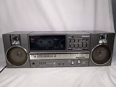 Vintage Panasonic RX-C45 AM/FM Metal Cassette Retro Boombox TESTED WORKS • $149.98