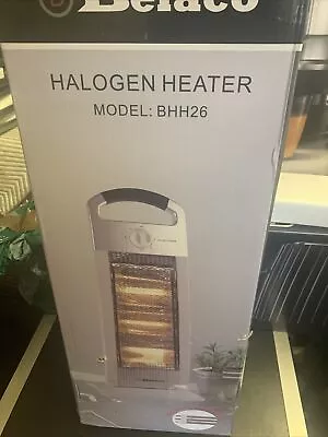 Belaco  Upgraded Halogen Heater 400w -  1200w Oscillating WITH FREE EXTRA TUBES • £20