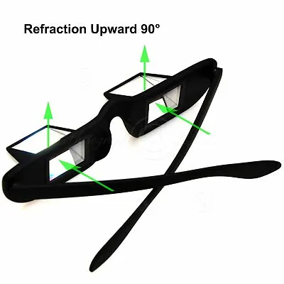 Upward 90° Refraction Vertical Periscope Lazy Glasses Climbing Anti-Dust Glasses • $29.99