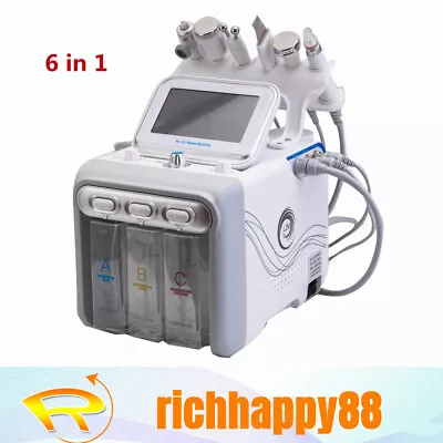 6 In1 Water Dermabrasion Deep Cleansing Beauty Machine Face Spa Home • $210