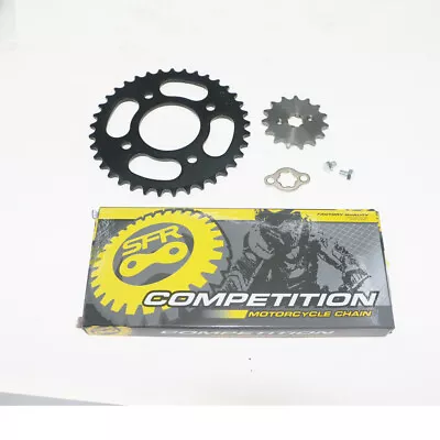 420 106L Rear Chain 37T Sprocket Kit 110cc 125 For Pit Bike SSR XR50 CRF50 TTR50 • $20