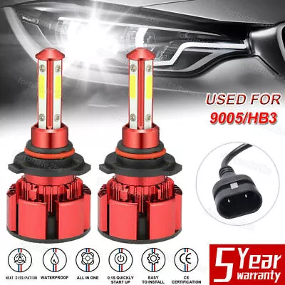 9005 LED Headlight Super Bright Bulbs Kit White 6500K 360000LM High Beam NEW • $10.79