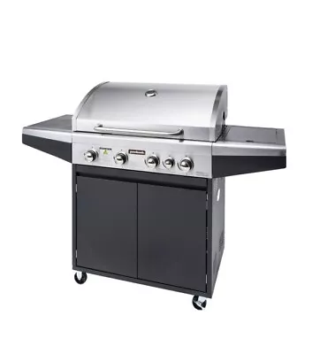 Jumbuck Stardom II 4 Burner BBQ - Stainless Steel Hood With Built-in Temperature • $597.89