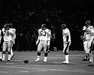 Pittsburgh Steelers STEEL CURTAIN Glossy 8x10 Photo Joe Greene Print Poster • $5.49