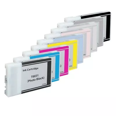 T6031-T6039 Ink Cartridge T603100-T603900 For Stylus Pro 7800 9800 (9 Pack) • $509.99