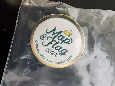 Map & Flag Hospitality Pin 2024 US Masters • $107.50