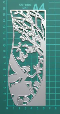 Large Fairy Panel Metal Die Cutter / Paper Card Cutting Dies • £4.99