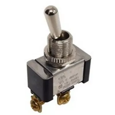 Heavy Duty Contact Toggle Switch SPST (On)-Off Screw Terminals - MORRIS-70250 • $16.32