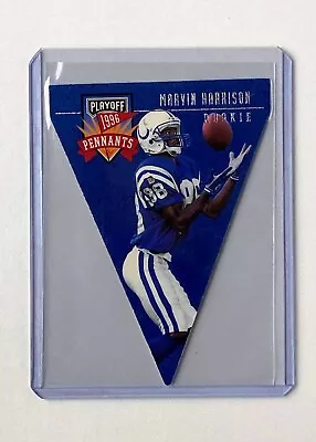 1996 Playoff Pennants Marvin Harrison RC #93  • $5.99