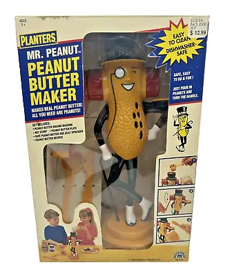 Vintage 1996 Planters Peanuts Mr. Peanut Peanut Butter Maker • $100