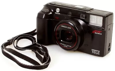 Minolta AF Multibeam Freedom Tele 35mm Film Camera TESTED • $18.66