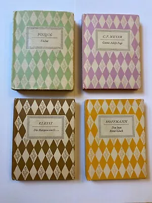 Set Of Four Miniature Books In German From Alfred Scherz Verlag • $47