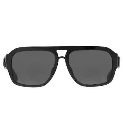 Dolce And Gabbana Dark Grey Pilot Men's Sunglasses DG4403F 501/87 58 • $150.10