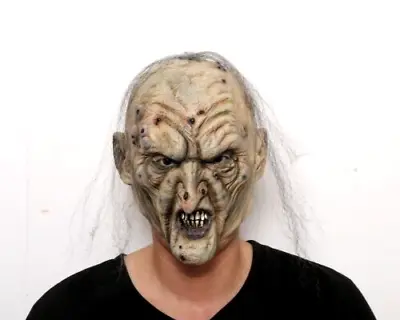 Scary Zombie Witch Halloween Mask Latex Horror Fancy Dress Costume • £13.99