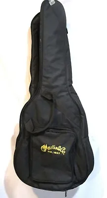 Martin & Co. Junior Black Canvas Padded Guitar Bag 2 Handles & Backpack Straps • $55