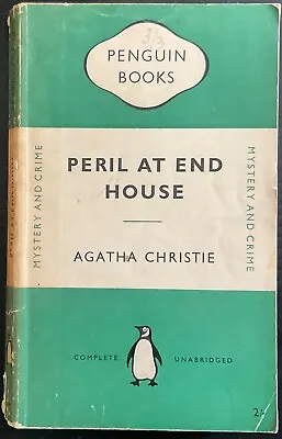 £9.91 • Buy Penguin Books # 688: PERIL AT END HOUSE By Agatha Christie 1952 Reprint