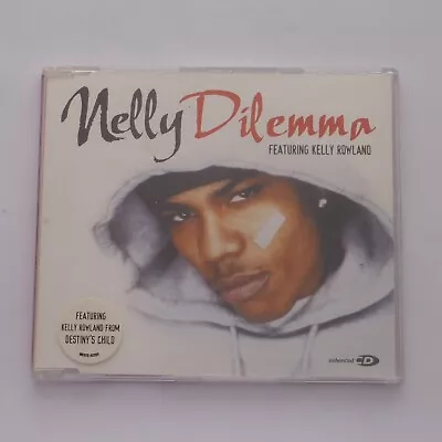 Nelly Featuring Kelly Rowland – Dilemma CD Single 2002 R&B Hip-Hop Rap Soul Pop • £3.47