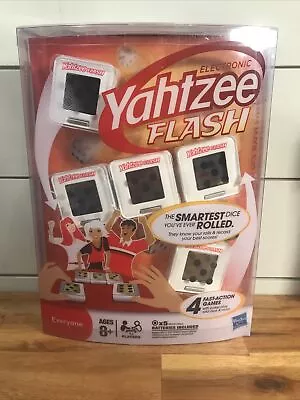 Electronic Yahtzee Flash Game Hasbro (Factory Sealed) Ships Fast! • $32.38