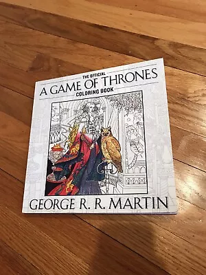 A Song Of Ice And Fire Official Game Of Thrones Coloring Book Martin • $3.59