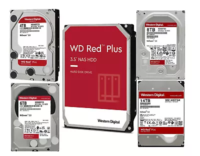 Western Digital 2TB 4TB 6TB 8TB 10TB 12TB 14TB 16TB Internal RED NAS Hard Drive  • $58.95