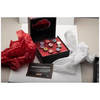 $58.99 • Buy Naruto Shippuden Akatsuki Ten Clans Collectors Rings Set
