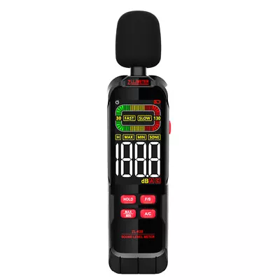 Household Noise Decibel Tester Professional 30-130dB Digital Noise Meter G1N4 • $32.49