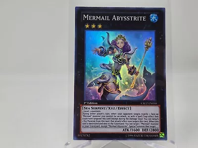 Yu-Gi-Oh Mermail Abysstrite CBLZ-EN050 1st Edition Super Rare NM • $2.99