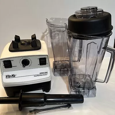 Vitamix Super 5000 VM0103 Nutrition Center Blender With 64 Oz Container - White • $175.99