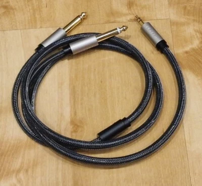 £10.90 • Buy UGREEN 3.5mm To 6.35mm Audio Cable Dual 1/4 Inch To 1/8 Aux Lead 2 Mono To Stere