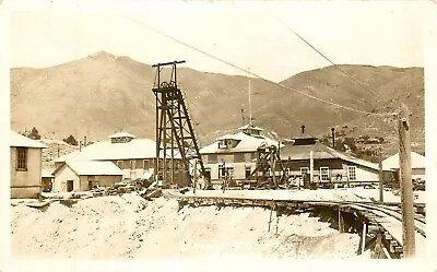 Mining Rppc Union Shaft Virginia City Nevada Vintage Postcard (sx 67) • $27.50