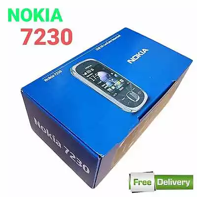 Nokia Slide 7230-Classic New(Unlocked) Mobile Phone +1 Year WARRANTY. UK SELLER • £34.99