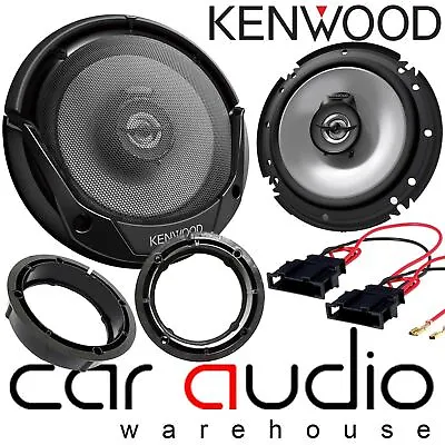 £49.99 • Buy Skoda Fabia 99-06 MK1 6Y 16cm 6.5  Kenwood 600 Watts Front Door Car Speakers Kit