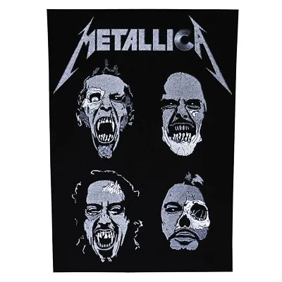 Metallica Members Back Patch | American Heavy Thrash Metal Hard Rock Band Logo • $19.99