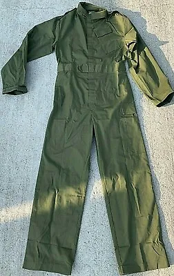 £30 • Buy Genuine British Army Olive Green Coveralls Overalls Boiler Suit Jump Suit
