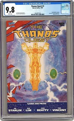 Thanos Quest #2 1st Printing CGC 9.8 1990 3820871012 • $140